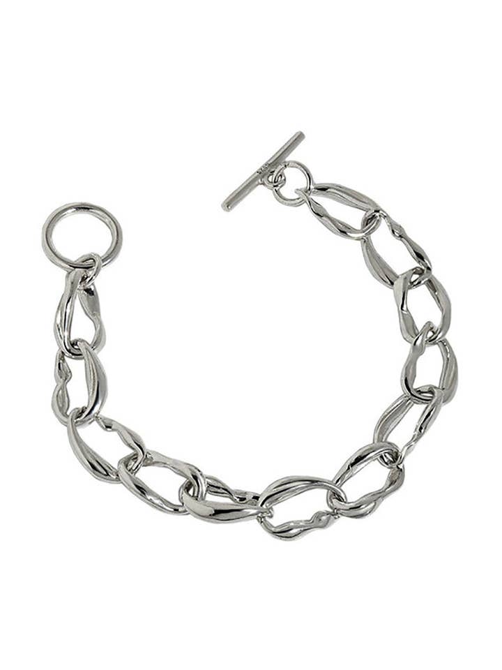 Steall Sterling Silver Gold Vermeil Bracelet for wholesale by Janus