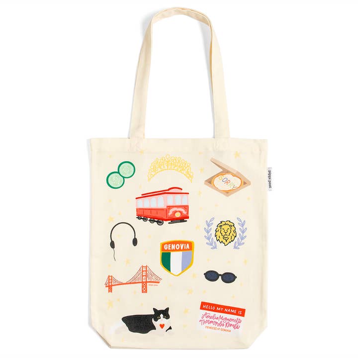 Princess Illustrations Tote Bag for wholesale by Pippi Post