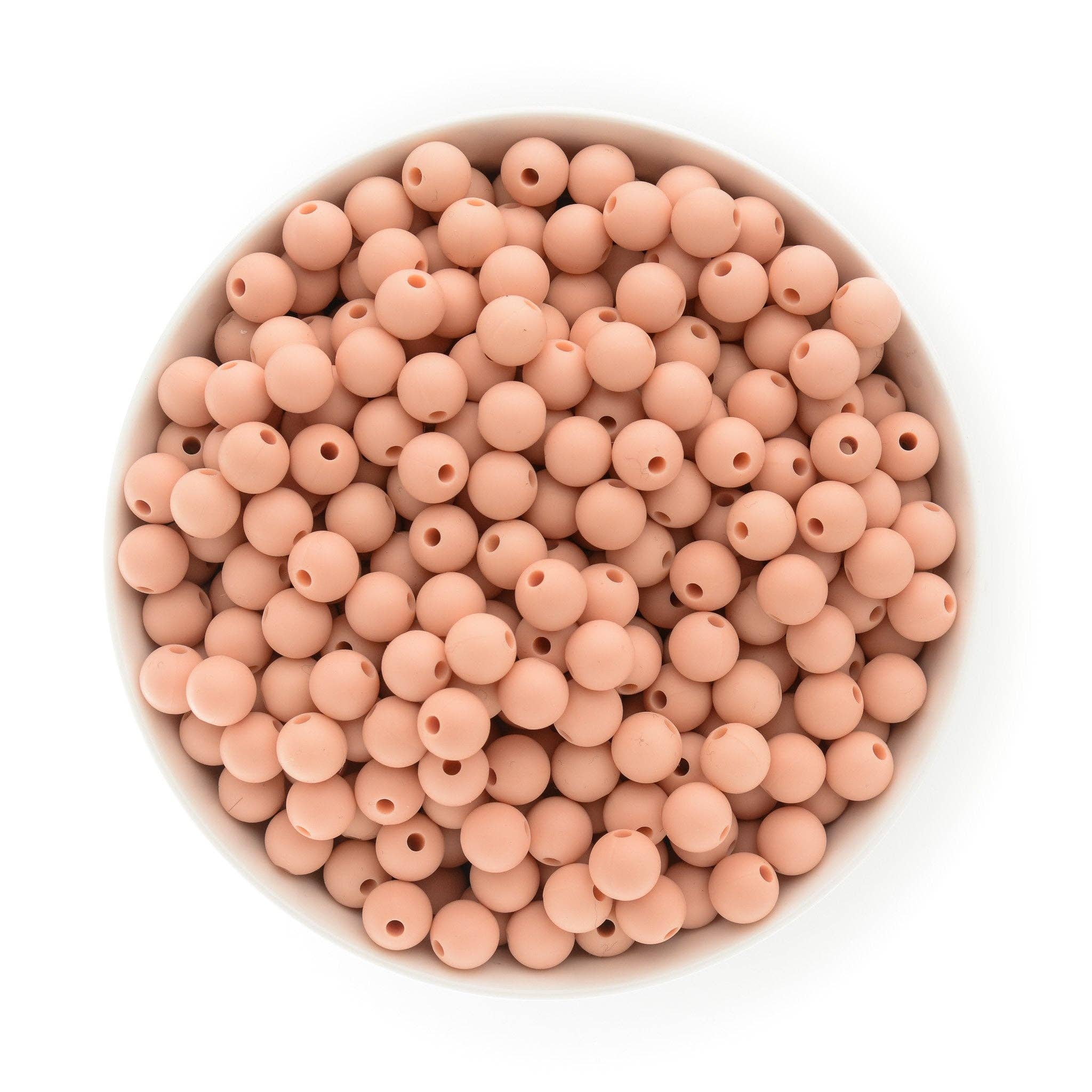 Cara & Co Silicone Craft Supply – Missangas por atacado – Contas redondas de silicone de 9 mm21