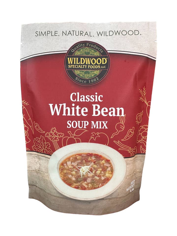 Classic White Bean Soup Mix for wholesale by Wildwood Specialty Foods