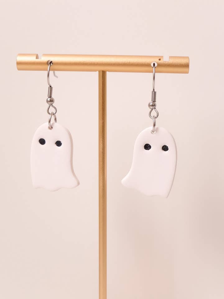 Pendientes fantasma lindo para venta al por mayor de Muni Muni