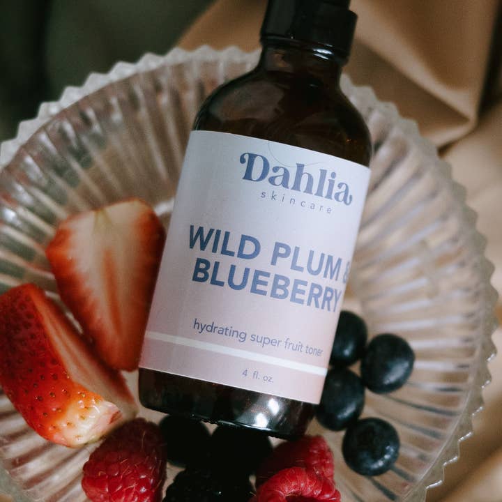 Dahlia Skincare - Wholesale Facial Toner - Wild Plum & Blueberry Facial Toner4
