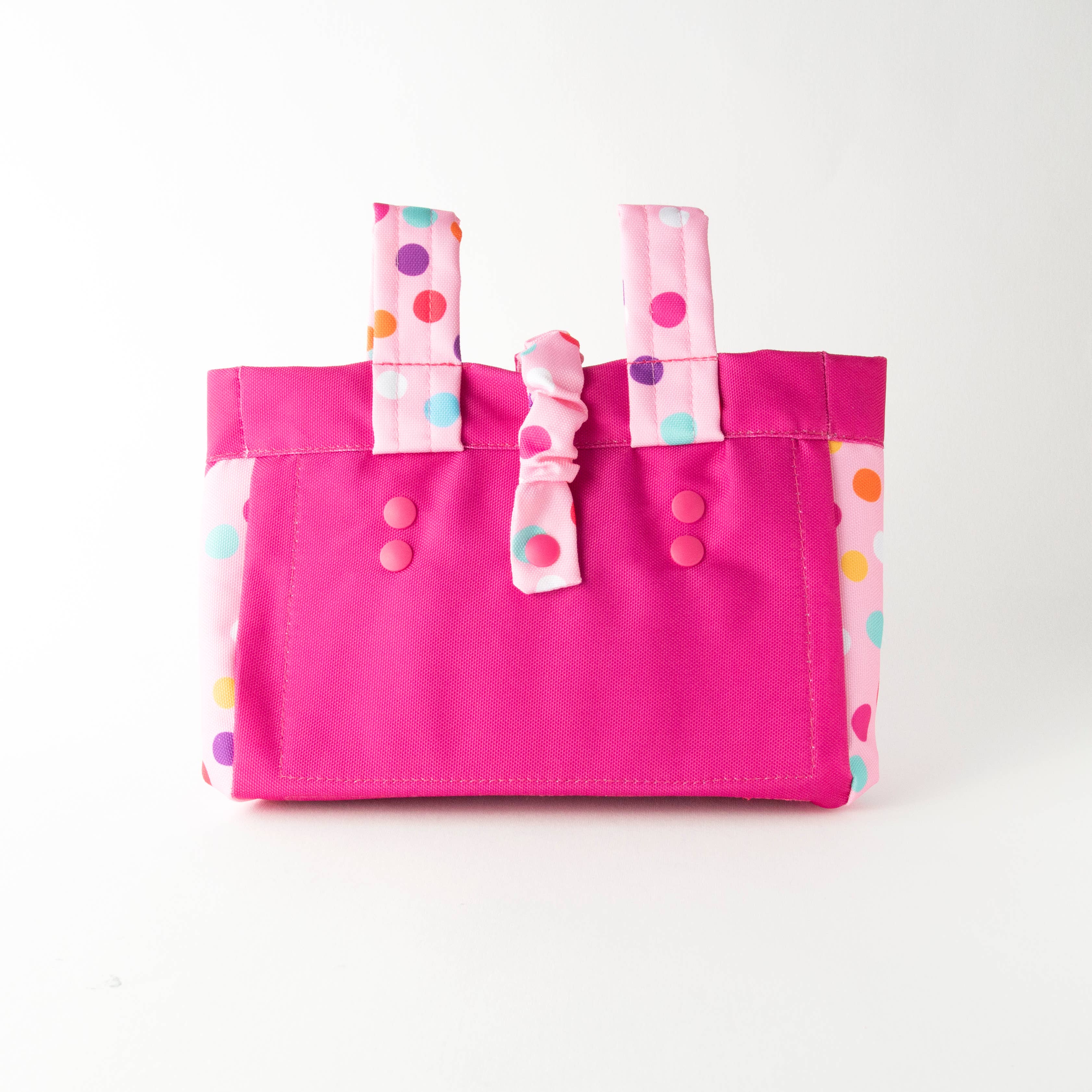 Beep - Vente Panier – enfant et bébé - Panier avant en toile pour vélo et trottinette à confettis5