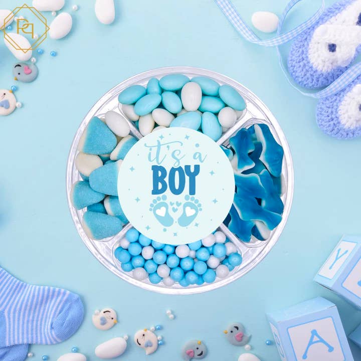 Purple Plum - Wholesale Gummy - Its a Boy Candy Gift Platter5