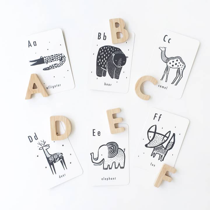 Wee Gallery - Wholesale Learning Cards - Kids & Baby - Animal Alphabet Cards2