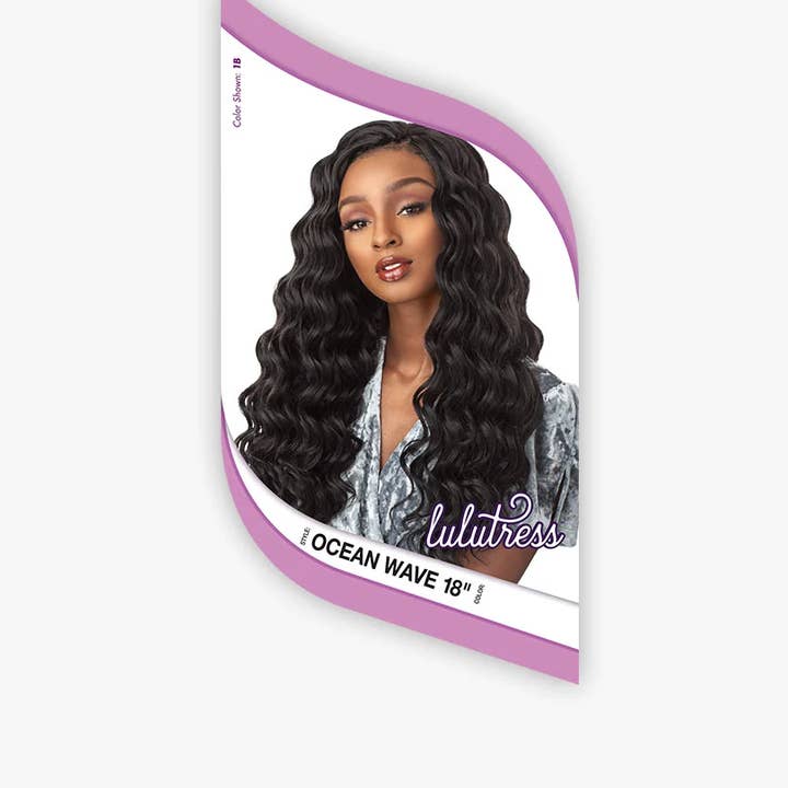 Lake St Louis Beauty Supply LLC - Wholesale Hair Extensions - Lulutress Ocean Wave 18"2