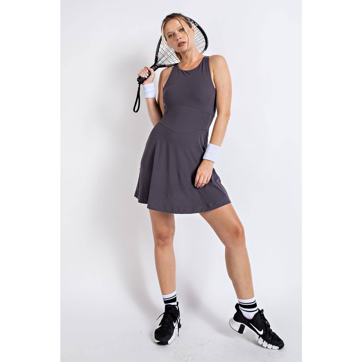 Rae Mode - Wholesale Athletic Dress - Women's - BUTTER ROMPER DRESS WITH KEYHOLE11