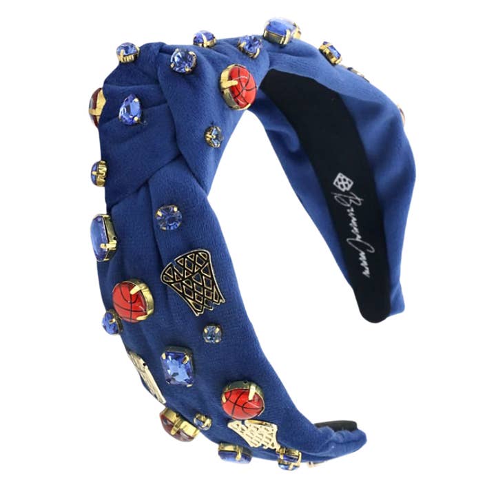 Fan-Artikel Basketball-Stirnband in Blau für den Großhandel von Brianna Cannon