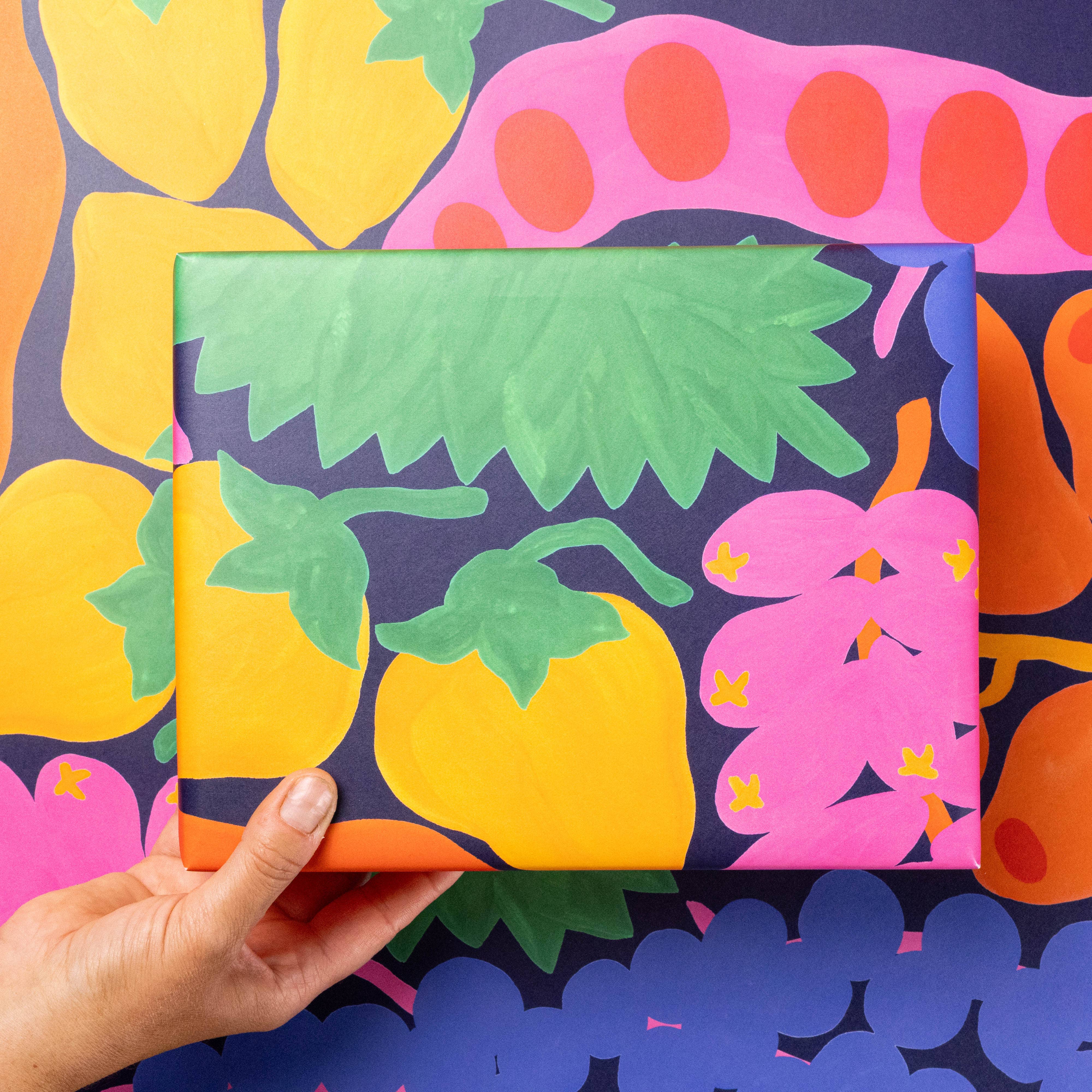 Evermade - Wholesale Flat Wrap - Fruits of the Amazon Gift Wrap by Liv Lee x WWF7