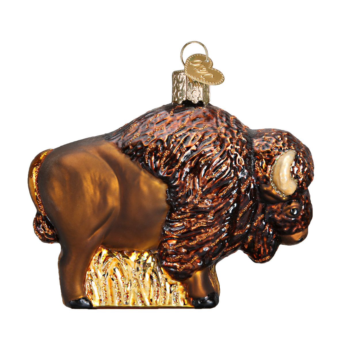 Old World Christmas - Wholesale Ornament - Buffalo Ornament1