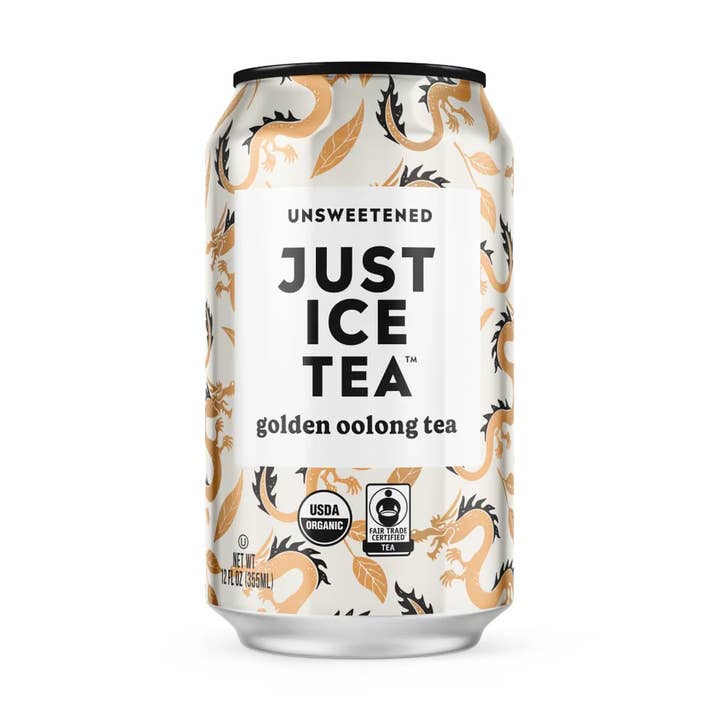 12oz Just Ice Tea Golden Oolong Burkar Uppfriskande Färdig att Dricka 12-pack för wholesale av EcoQuality