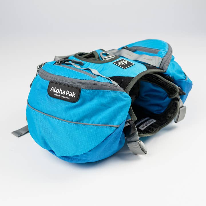 Camping With Dogs and AlphaPak - Wholesale Pet harness – Dog - Adventurer 2-piece Dog Pack With EZ Latch™