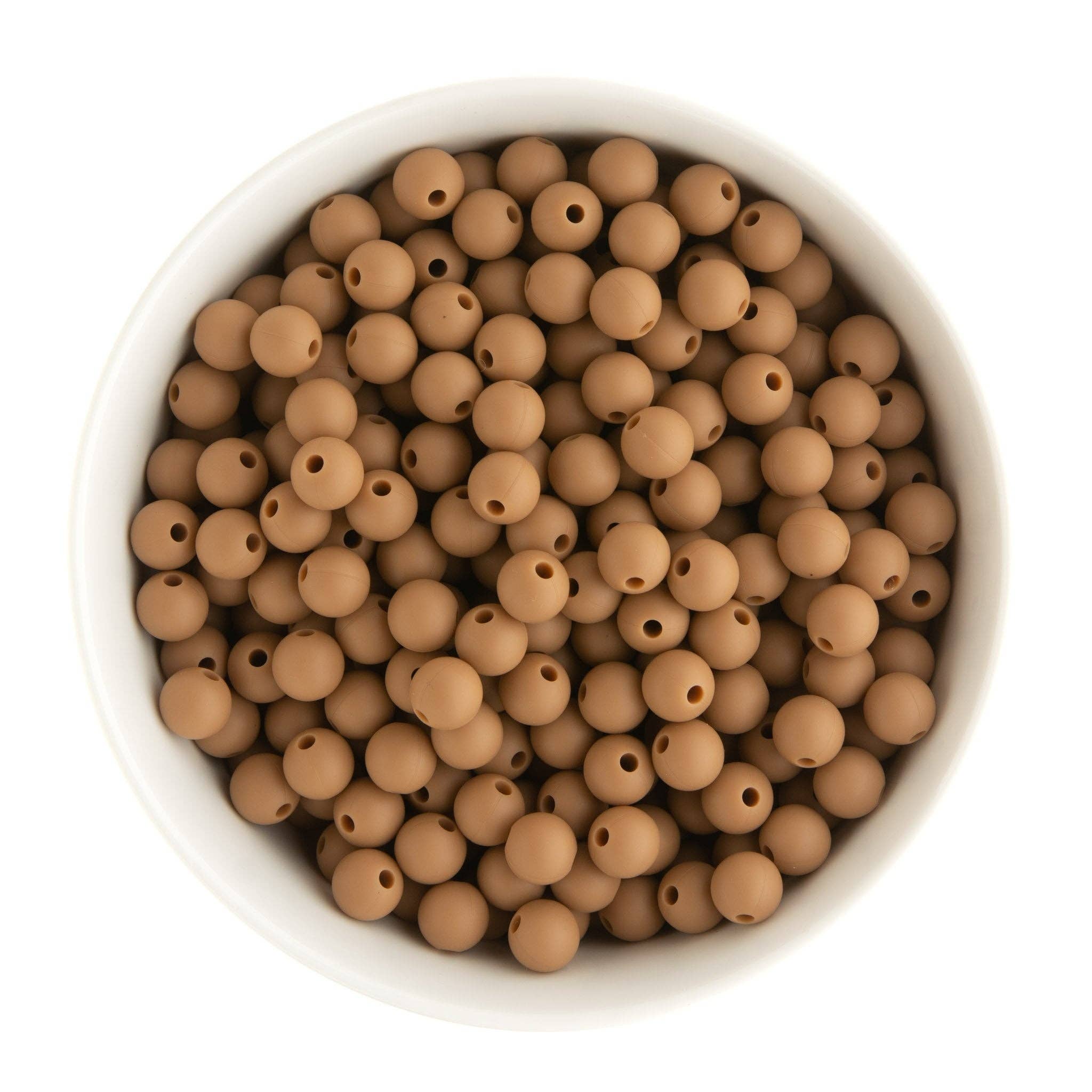 Cara & Co Silicone Craft Supply – Missangas por atacado – Contas redondas de silicone de 9 mm55