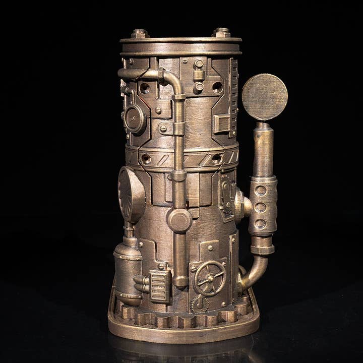 Clew Bay Leather & 3D Printing - Wholesale Drink Dispenser - Steampunk Drink Dispenser