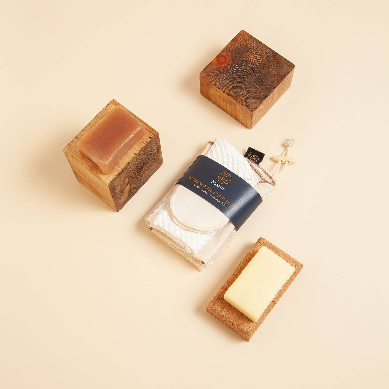 Moonie Eco Friendly Products – wholesale Gift bag set/pack – Zero-Waste Starter Kit Gift Set | Eco-Friendly Gift | Travel4