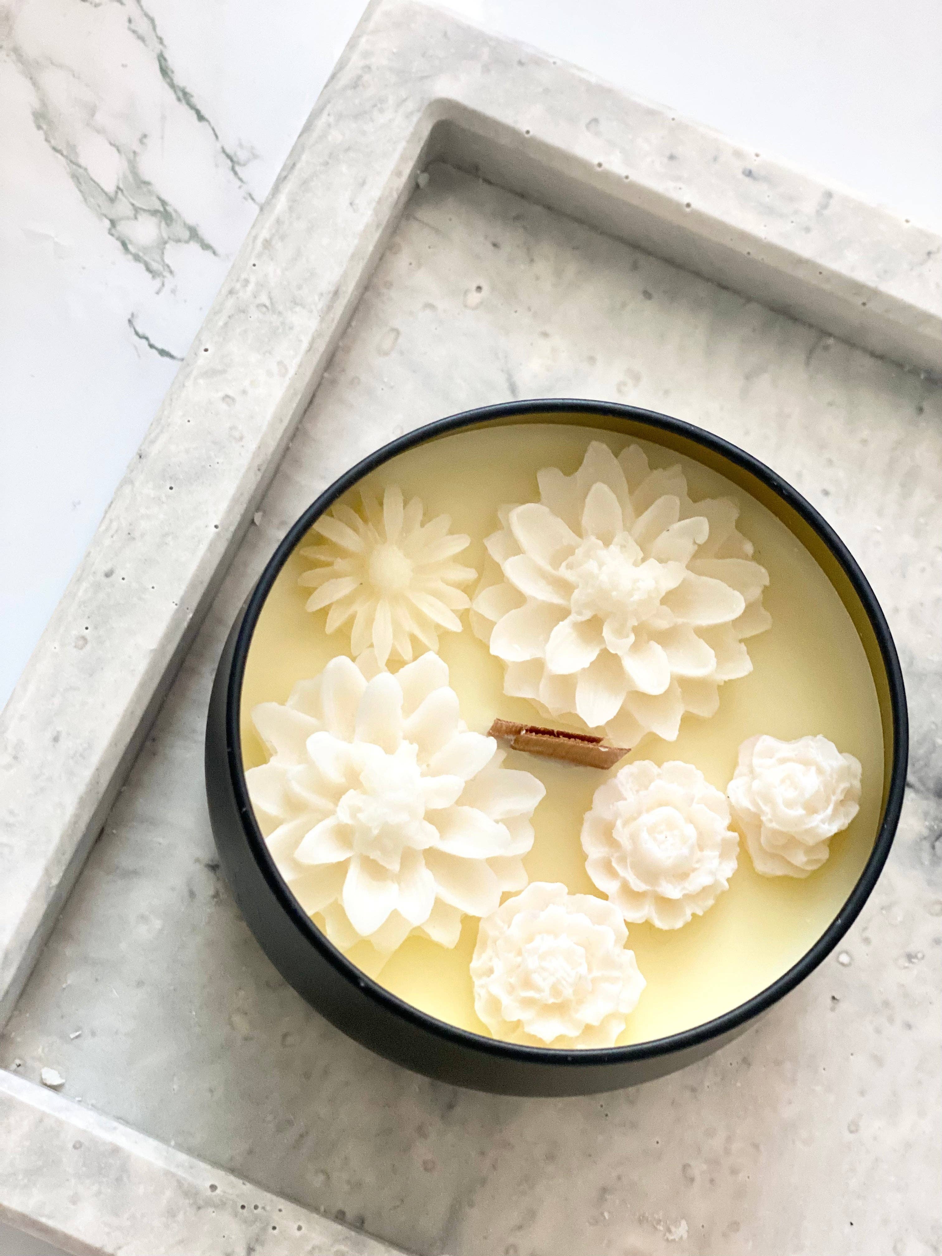 Scent Stories – wholesale Reseljus – Scents Heaven - Doftljus med blommor, sojavax, 40 timmars brinntid4