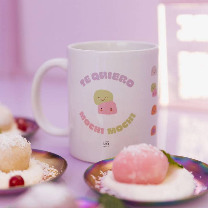 UO - Wholesale Coffee Mug - “I Love You Mochi Mochi” Cup + Socks Kit4