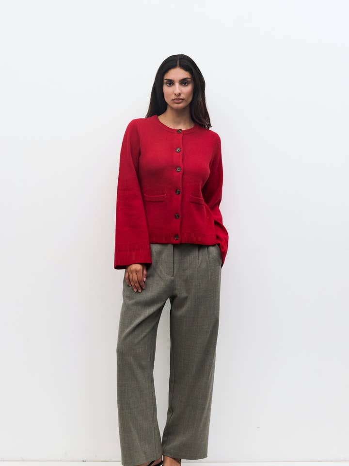 El Cárdigan Tyler | Suéter de Mujer con Mangas Acampanadas y Botones para venta al por mayor de MOD REF