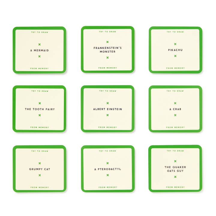 Chronicle Books - Wholesale Card Game - Brass Monkey Drawing From Memory Game1