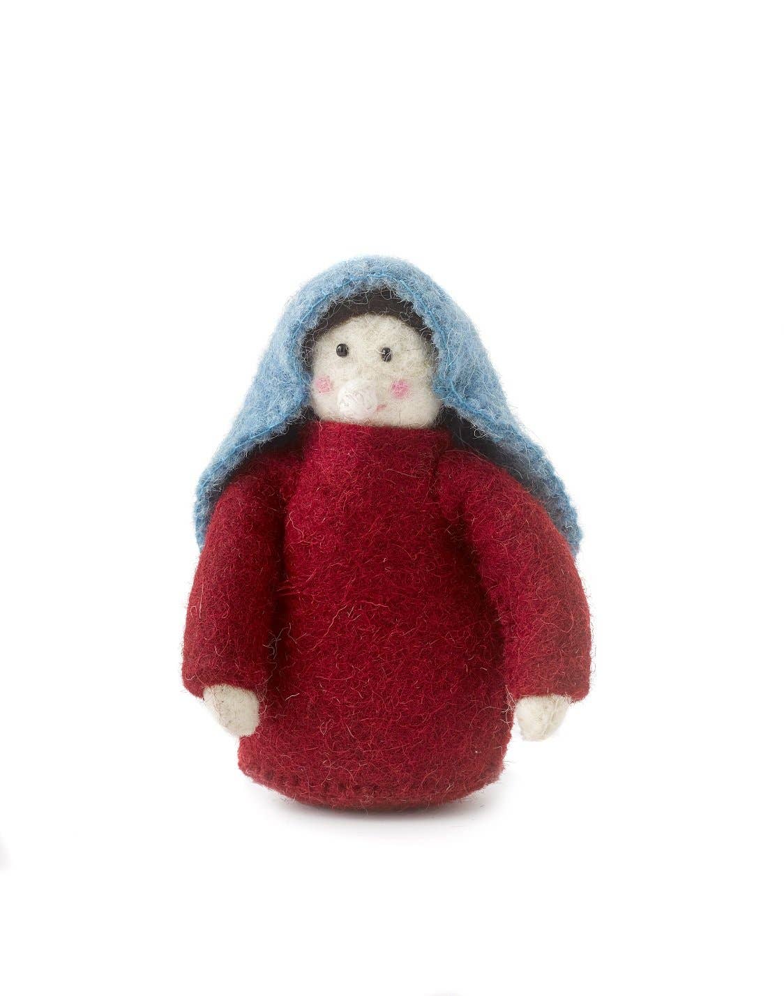 Arcadia Home - Wholesale Nativity Scene Decor - Christmas Nativity Scene in Hand Felted Wool, Manger, Creche4