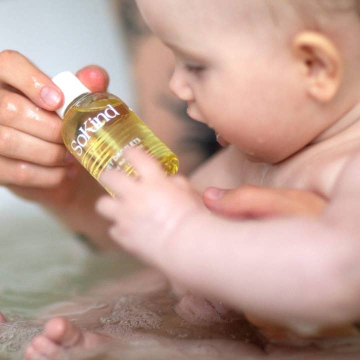 SoKind - Wholesale Bath/body oil – Baby - Velvet Droplets Nurturing Baby Bath Oil1