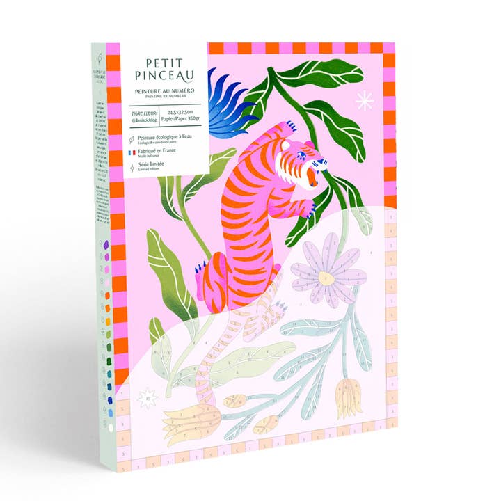 La Petite Épicerie - Wholesale Art Print - Paint kit by number - Tigre Fleuri