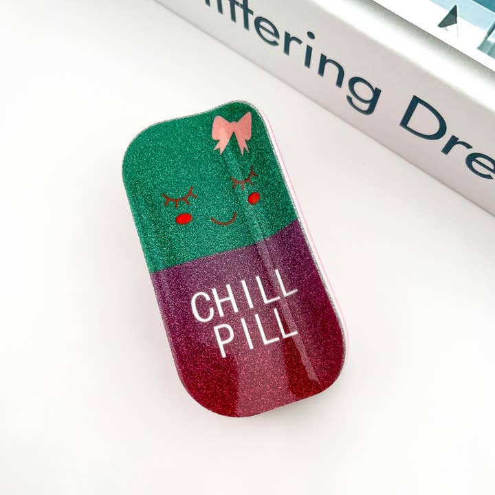 SoapElenGlen - Wholesale Hair Clip - Women's - Glitter Pill Claw Clip, Nurse’s Day Hair Clip5