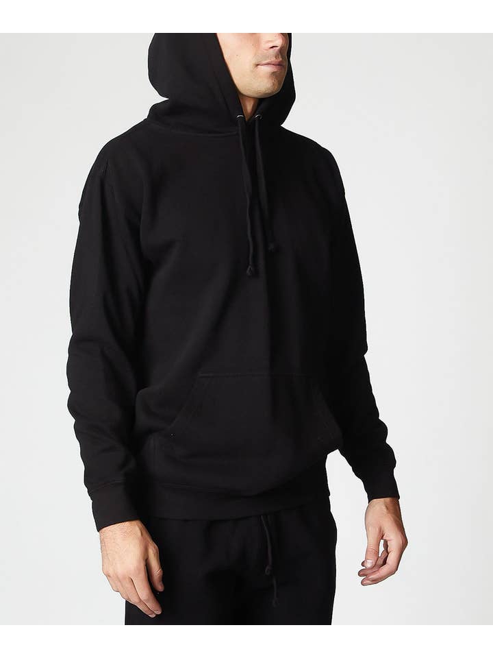 Studio Ko Clothing - Wholesale Hoodie - Men's - MEN'S GARMENT DYE COTTOM HOODIE