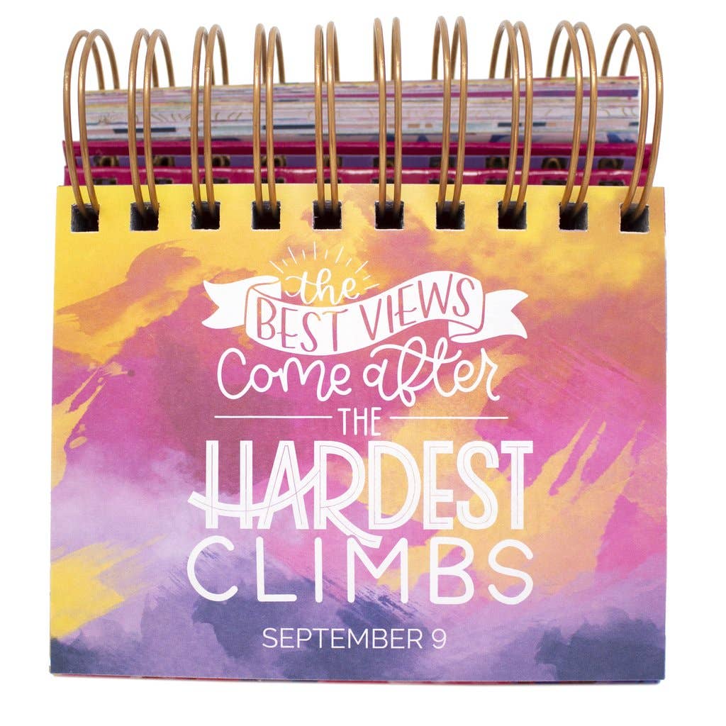 bloom daily planners - Wholesale Calendar - Handlettered Quotes Daily Desk Easel10