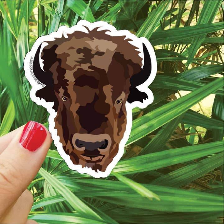Buffalo Sticker for wholesale by Bee Beachey Designs