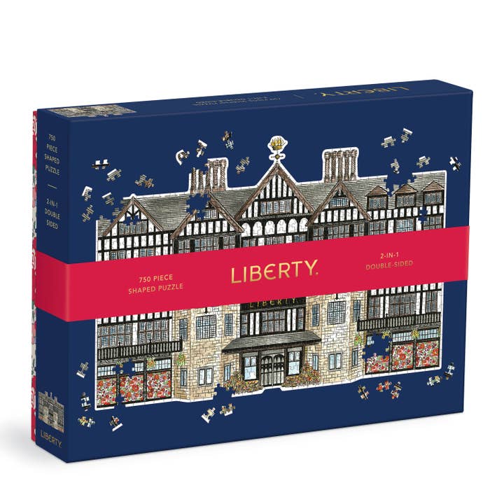 Chronicle Books - Wholesale Puzzle - Adult - Liberty Tudor Building 750 Piece Shaped Puzzle