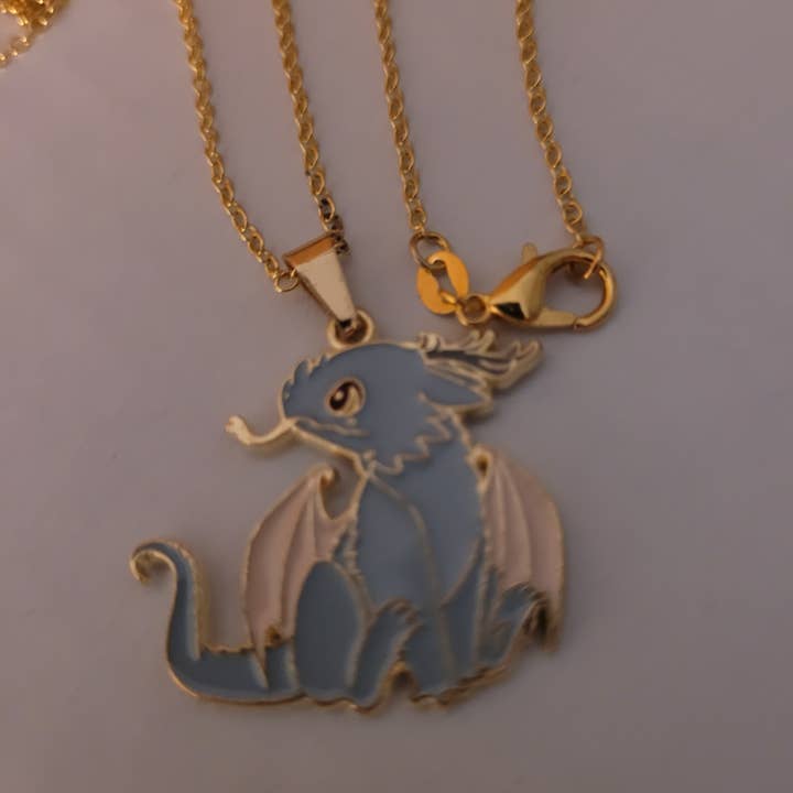 Con-Quest Crafts - Vendita all'ingrosso Collana con ciondolo/pendaglio - Orecchini, collane e tiretti a forma di drago