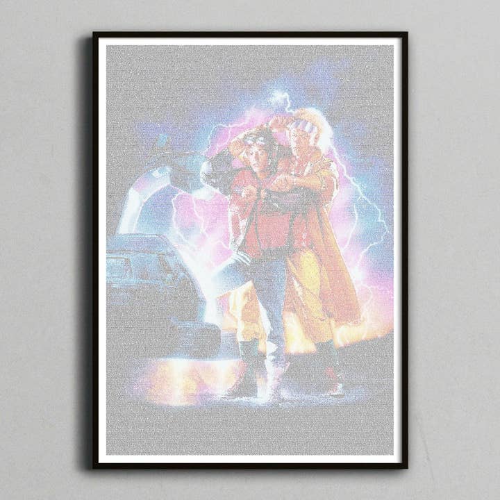 Tillbaka till Framtiden II - Manus Konst Print för wholesale av Robotic Ewe