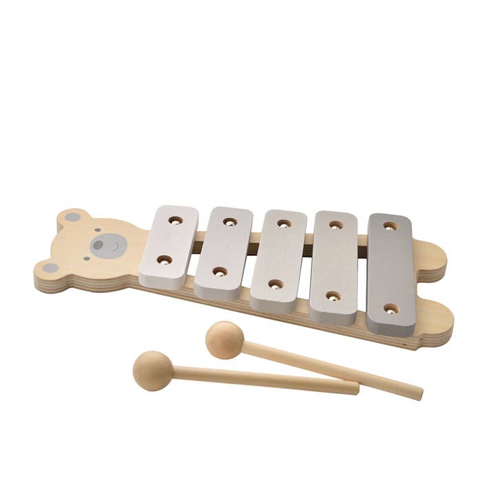 WIDDOP and Co. US - Wholesale Learning Cards - Kids & Baby - Bambino Wooden Toy Xylophone - Teddy2