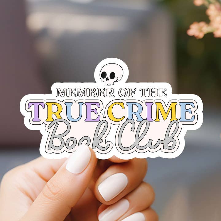 Member of the True Crime Book Club for wholesale by Market by Mari