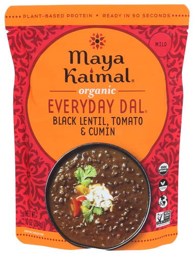 KeHE Distributors, LLC - Wholesale Soup - Maya Kaimal Organic Indian Black Lentil Everyday Dal, 10 oz0