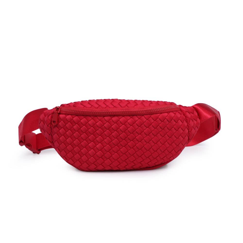 Sol and Selene - Wholesale Belt Bag - Women's - Aim High Woven Neoprene Belt Bag37