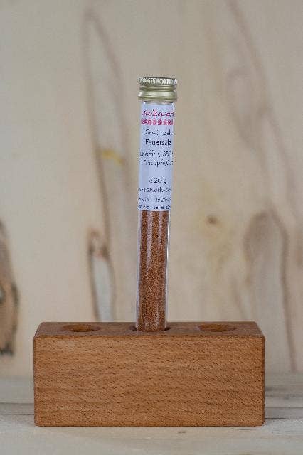 Salzwerk Berlin - Wholesale Zout - Fire Salt in reageerbuis van 20 g0