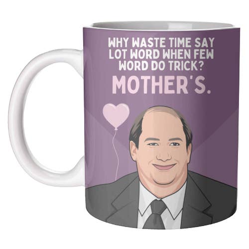 Mugs 'Why Waste Time Say Lot Word Mother's Funny Minimal Quo for wholesale by ART WOW (We Ship to the US with DHL)
