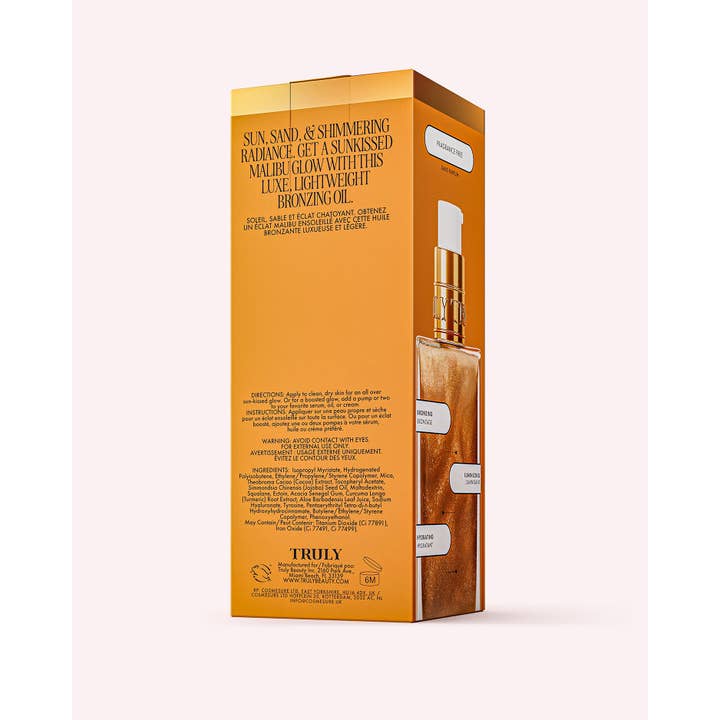 Truly Beauty - Wholesale Bath/Body Oil - Sun Drops Bronze Body Glow2