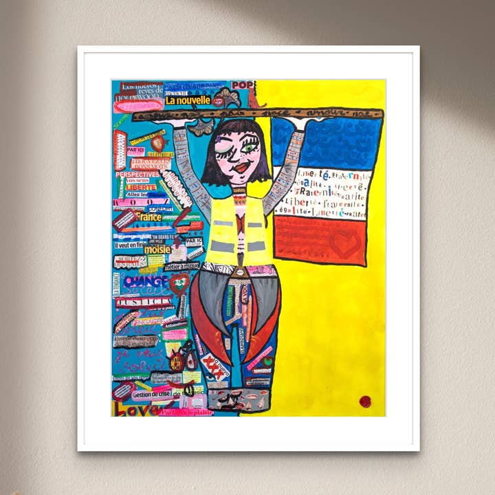 KJJ - Wholesale Art Print - Simone the revolutionary. By KJJ6