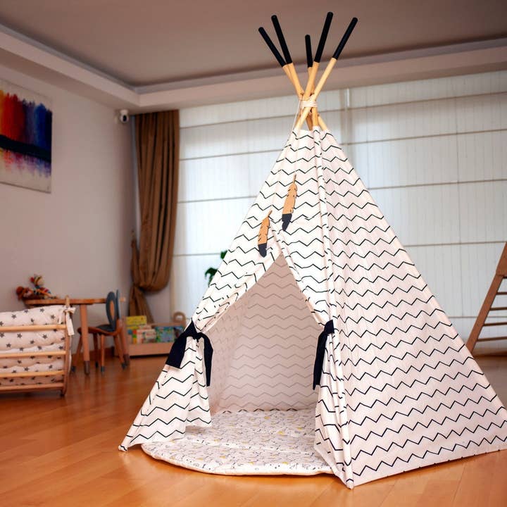 kidodido - Wholesale Tent - Kids - Toddler Teepee Set, Large Teepee For Kids Room, Teepee Tent2