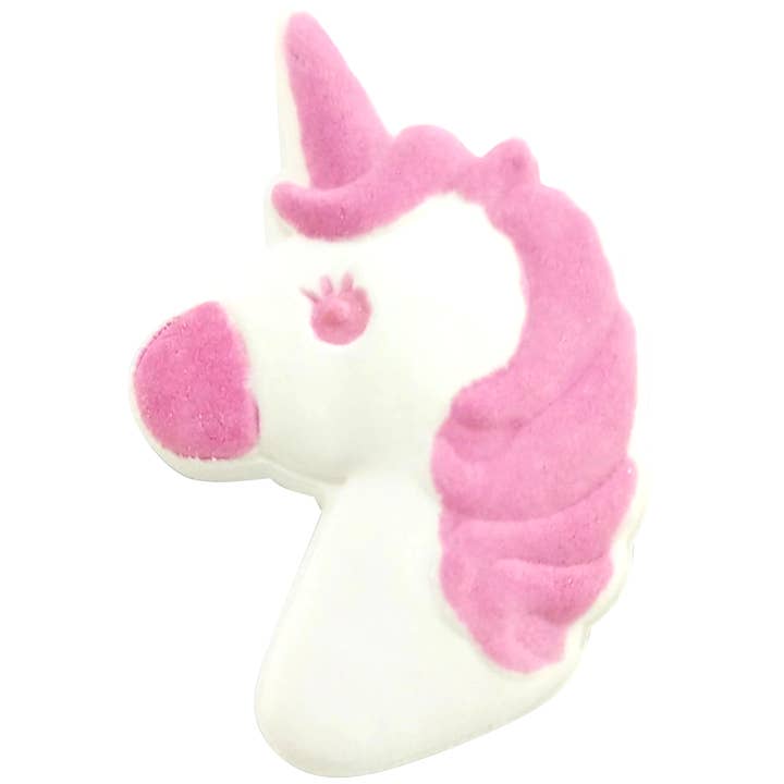 FRENCH TENDANCE - Vente Bombe de bain/poudre effervescente pour le bain - Bombe de bain 150 gr - Licorne effet arc en ciel - Senteur Fraise1