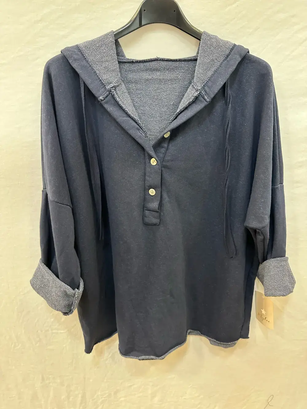 Mimi & Gogo – Hoodie – Mulher por atacado – Sweatshirt com Capuz Abotoamento @83893_SweatEspesso9