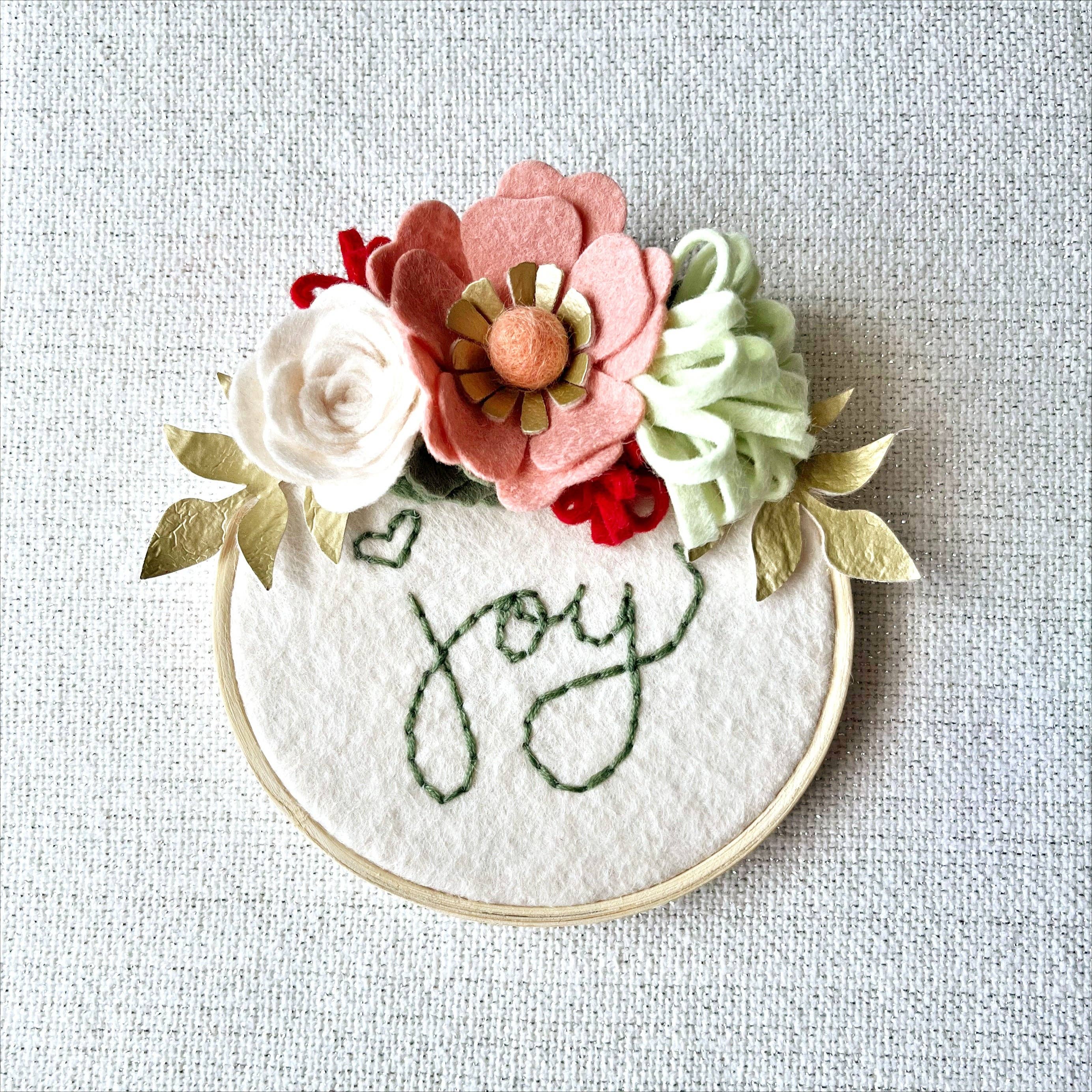 Heartgrooves Handmade – Großhandel Bastelset – Mini-Bastelset für Filzblumen | Holly Jolly Holiday Kollektion4