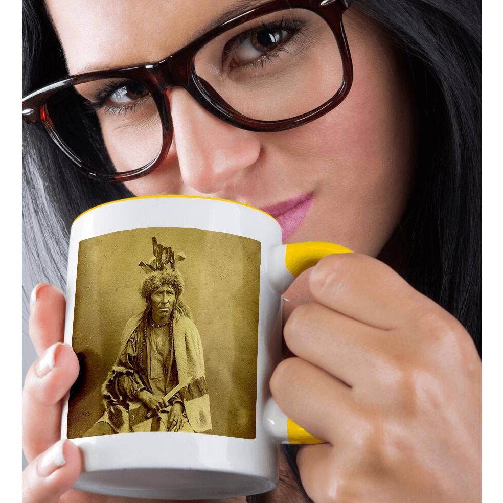 3dRose - Wholesale Coffee Mug - 3dRose, Vintage Stereoview Card 1870 Native American Chippewa Chief Bitter Man, Mug1