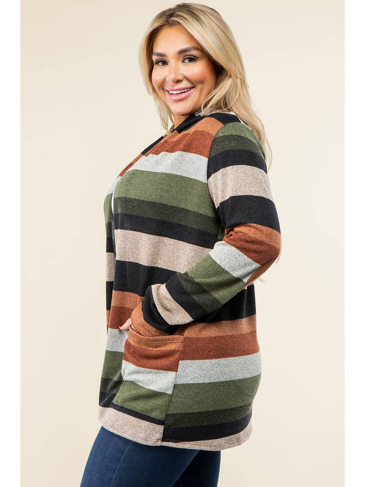 EG fashion - Wholesale Cardigan - Dames - Plus suède elleboogpatch open vest met zakken1