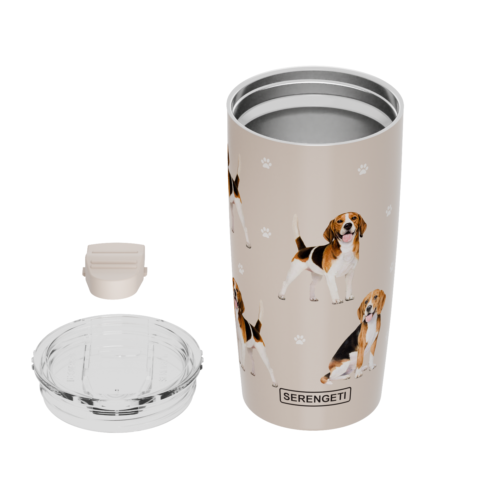 E&S Pets - Wholesale Insulated Mug/Tumbler - 3D Printed Beagle Tumbler Double-Wall Insulated, Leak-Proof2