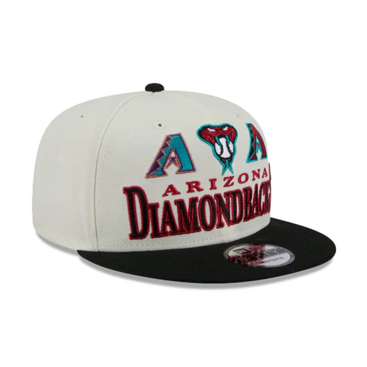 ARIZONA DIAMONDBACKS 9FIFTY MLB ARCHIVE NEW ERA 2TONE SNAPBACK HAT for wholesale by Rat City Sk8 Shop