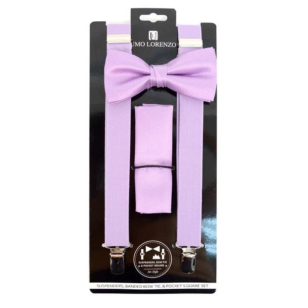 Selini New York - Wholesale Suspenders - Men's - Men's Solid Color Clip-on Suspenders17